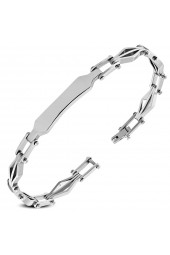 Vyr. plieninė apyrankė